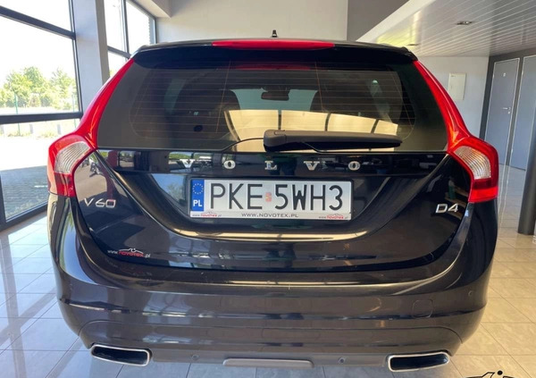 Volvo V60 cena 45500 przebieg: 204000, rok produkcji 2014 z Praszka małe 254